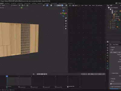 wood wall panel 3D model purchase