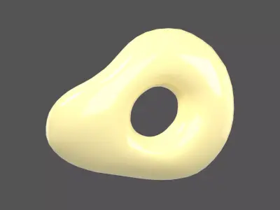 Abstract Shape v21 003 Low-poly 3D model