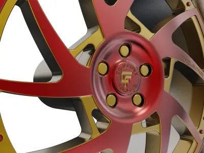 corleone carbo wheel  3D print model