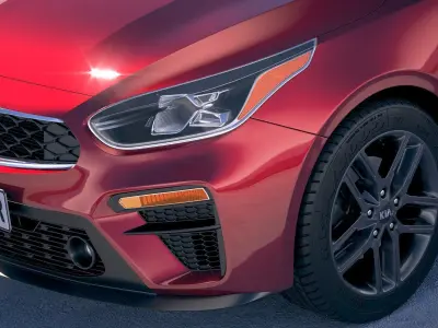 Kia Forte 2019 3D model