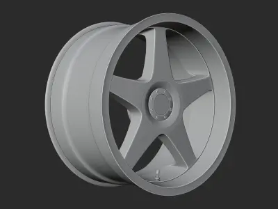 AbFlug Gran Revolfe Face 1 Wheel by Hinodex 3D model