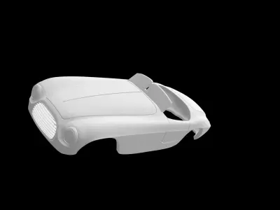 Ferrari 166 3D print model