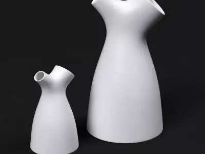 Muuto Flow Milk Jug 3D model