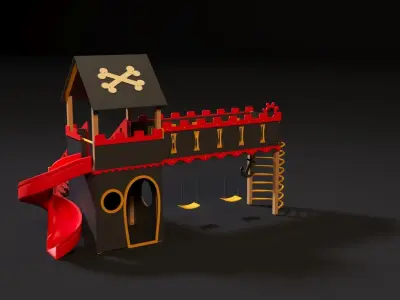 Playground pirates series 3D model