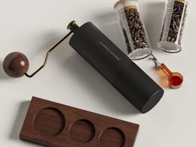 HOLZKLOTZ COFFEE GRINDER S 3D model