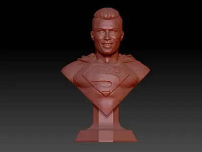 SUPERMAN RONALDO BUST 3D Printing Model 3D print model