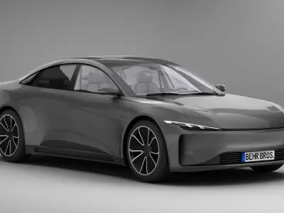 Generic Modern Coupe 3D model