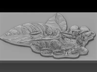 Coffee Beans 3D print model