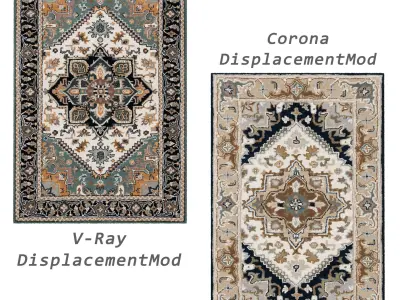 Rugs No 828 Low-poly 3D model