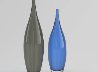 Decoration Vases 3D model