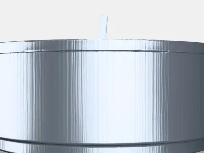 GLIMMA Unscented tealight Low-poly 3D model