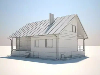 Free house 03 Free 3D model
