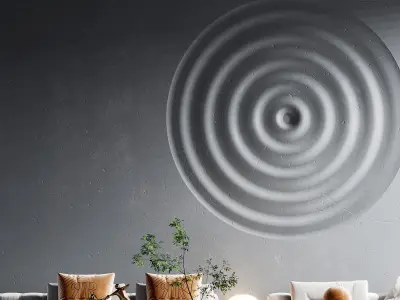 Modern coffee and sofa table 3D model