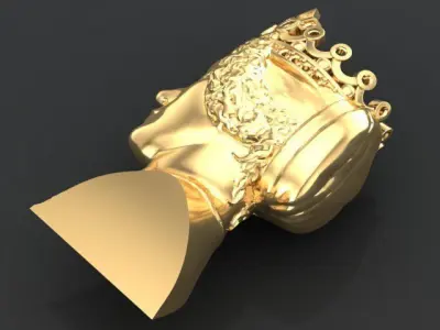 Queen 1 3D print model