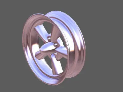 Car Tyre Rim 3D model