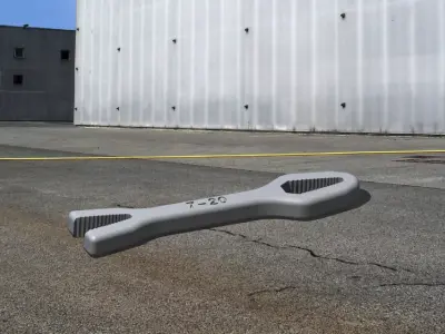 French ring wrench 3D print model