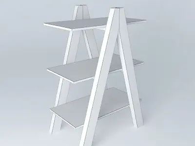 Escada decoração Free 3D model