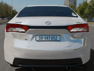 Corolla car 3D model