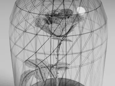 Eternity Rose 3D model