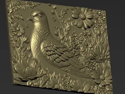 Pigeon A39 3D print model