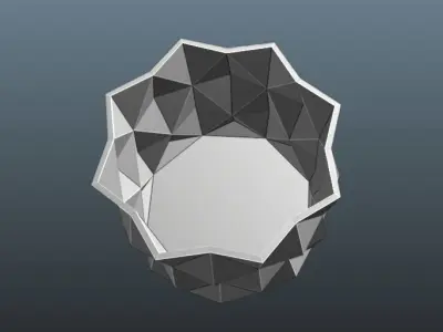 succulent plant pot 19 3D print model