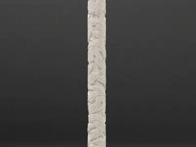 Leaf Candle 3D print model