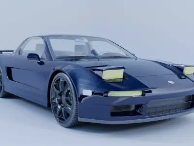 Honda NSX sport car 3D model