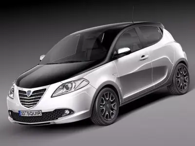 Lancia Ypsilon 2012 3D model