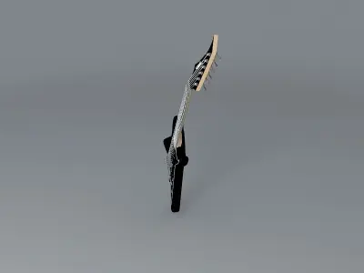 Sands Tele/v style guitar Free 3D model