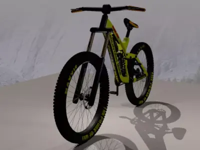 Mountain Bike v2 3D model