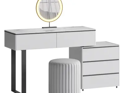Coiffeuse Christean 3D model