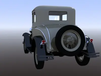 1930s Car 3D model
