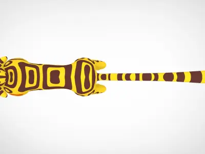 Fuli Adult Low-poly 3D model