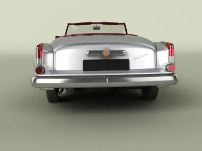 Borgward Isabella Convertible 3D model
