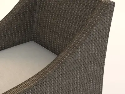 La Jolla Armchair 3D model