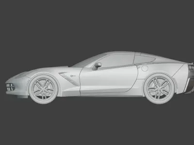 Corvette C7 Stingray 3D model