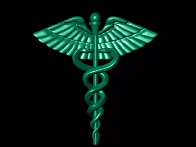 medical icon 3D model