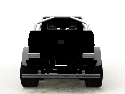 Mercedes-Benz G63 AMG 6x6 3D model