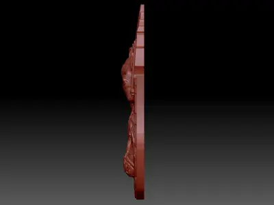 Warrior Woman 3D print model