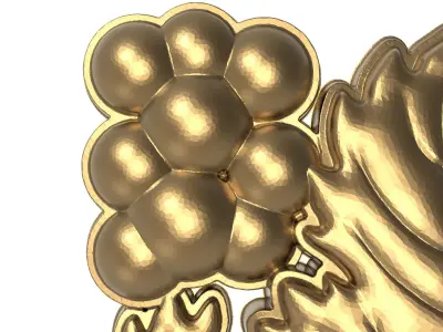  decorative pattern ready for 3D printing 3D model 70