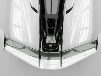Koenigsegg Jesko and Scenario 3D model