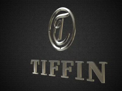 tiffin logo 3D model