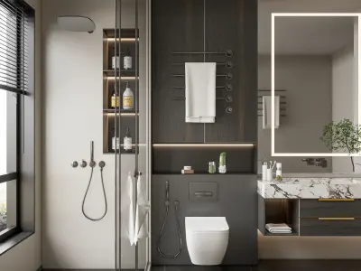 Bathroom 53 3D model