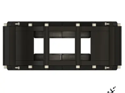 Wilwood 6 Piston Capiler plus Disk or Rotor 3D print model