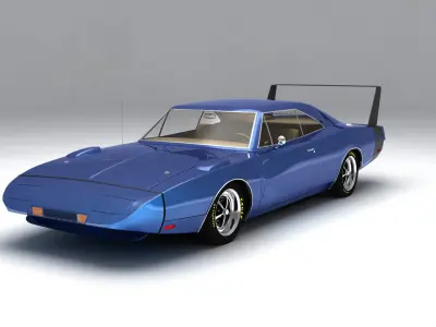 Charger Daytona 1971 3D model