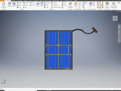 Space Engineers Solar Cell Component 3D print model
