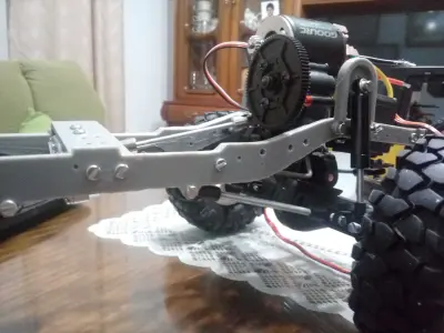 Transfer case RC car 3D print model
