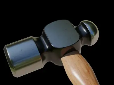 This is 3d model Hammer  3D model
