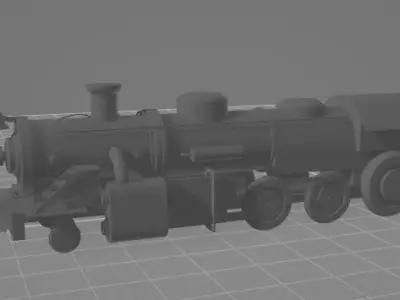  ealistic 3D Model Low-poly 3D model