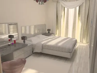 Bedroom design 3D model